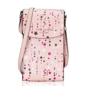Kate Spade Twinkle North South Flap Phone Crossbody Bag